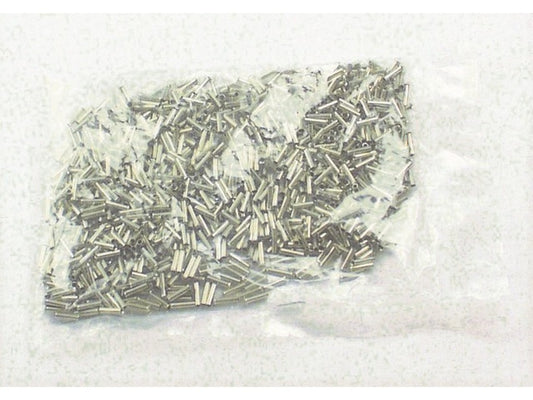 Terminal tube uninsulated, 006020 1mm-L8mm; bag w/1000pcs.