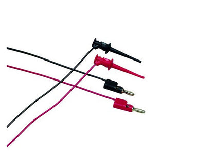 Testledninger m/mini krog prob 30V AC / 60V DC 3A