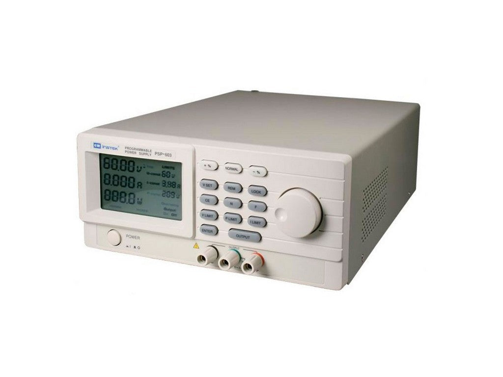 Strømforsyning 0-60V/0-3.5A RS232C interface