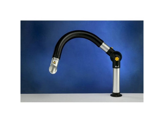 Suction arm ESD 50mm t/700mm table 1 led black Flexible