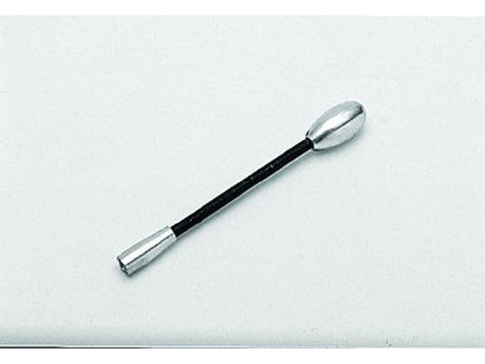 Fleksibel føreknop messing M5 10mm; m/fjeder; (3 stk.)