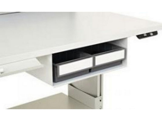 Holder incl. 2 grey boxes