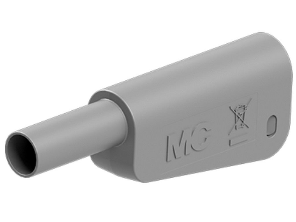 Isolation til bananstik KT-SL-4-39 Ø4mm GRÅ for 1mm² ledn. t/SLQ-4x +SLM-4x