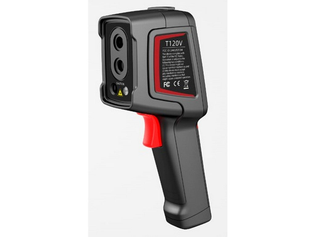 Thermografi kamera  pixel 120x90/-20℃-400℃ m/digital kamera m/16GB TF-kort/ m/opladelig Li-Ion batte