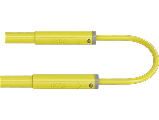 Test lead SIL SAK4N-S25 Ø4mm Yellow 100cm 1000V CATIV 32A