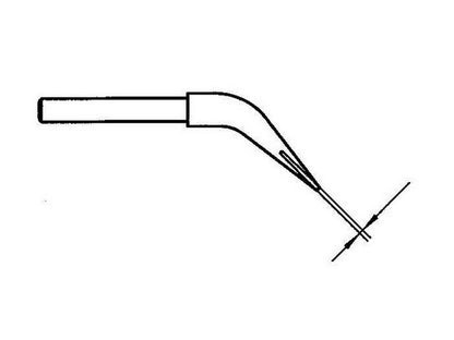 Loddespidssæt WTA-2 for WTA-50 3mm