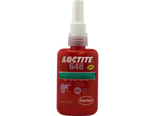 Loctite 648 lejesikring stærk 50ml flaske