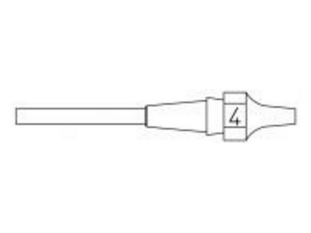 Udloddespids XDSL 4 ø1,2 x 2,5 mm L=10,5 mm