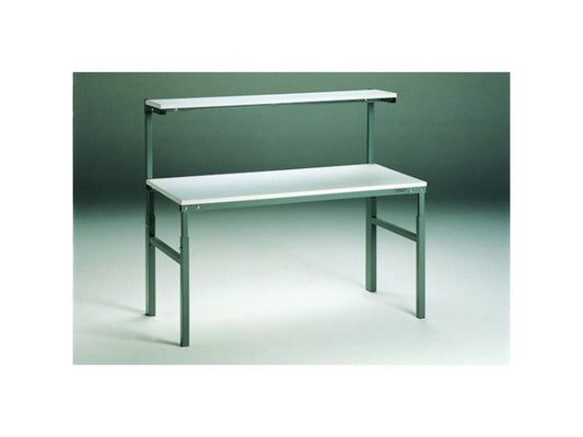 Work table ESD w/top shelf 700x1800mm