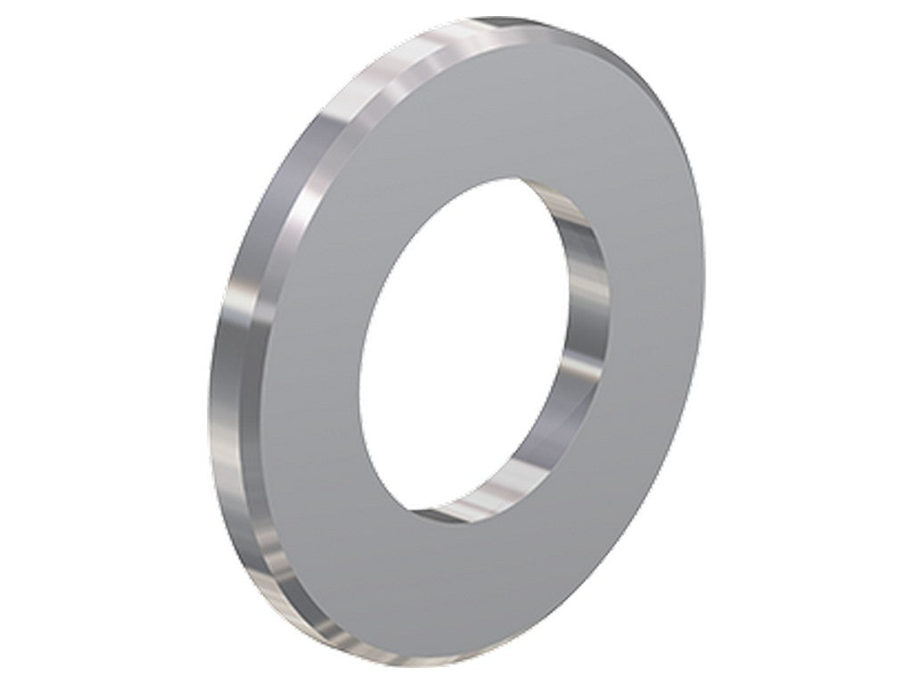 Skive 18mm U/M 18 forsølvet