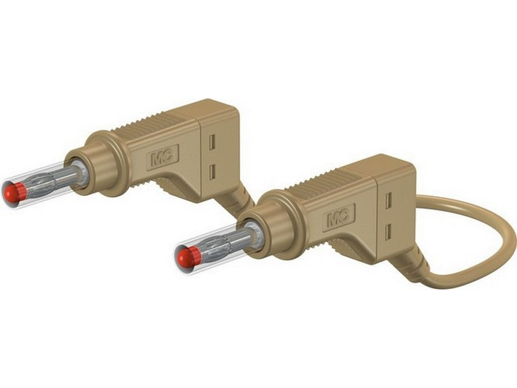 Prøveledn. XZG425/SIL brun 100cm - 600V CATII 32A