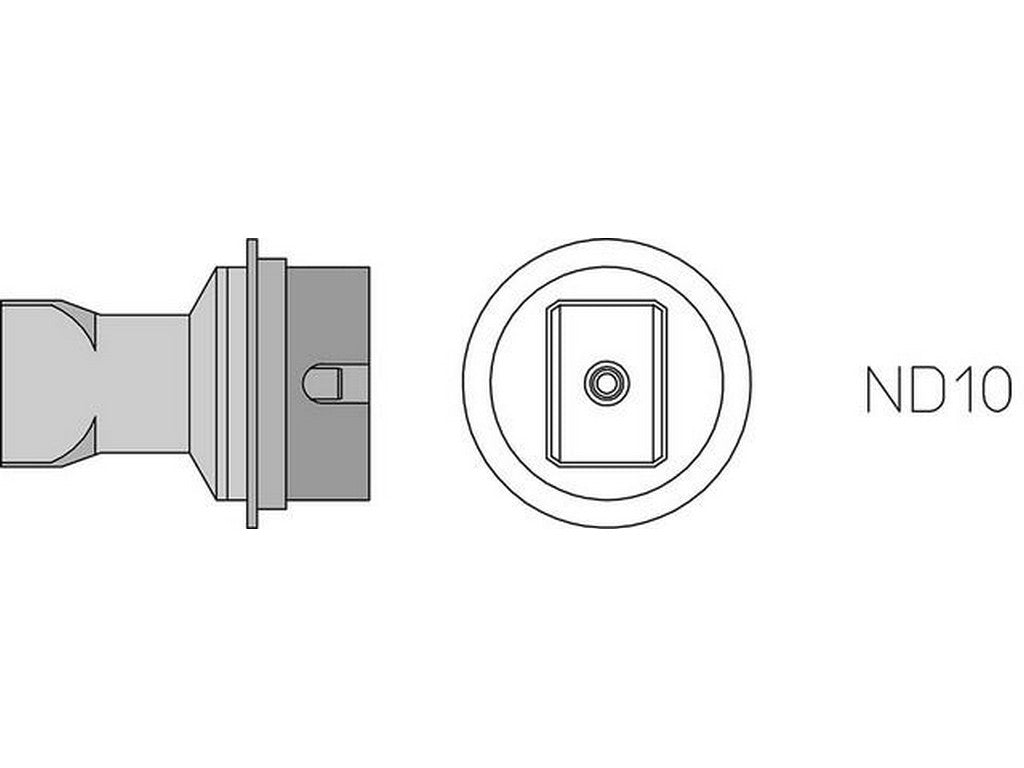 Varmluftdyse 14x10mm  ND10