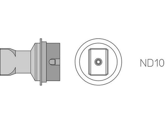 Hot air nozzle 14x10mm ND10