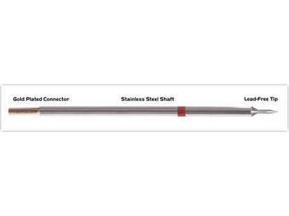 Loddespids Conical Sharp 0,4mm monteret til TMT-9000S (STTC-806)