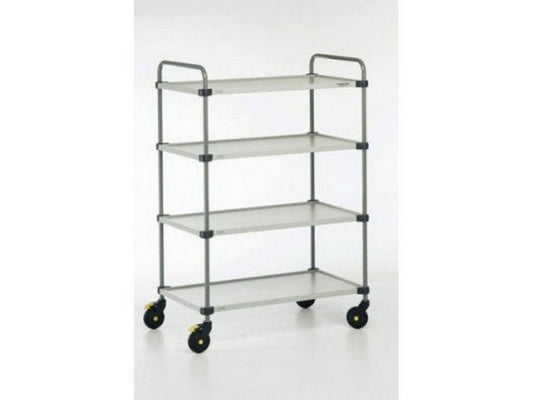 Rullebord m/4 justerbar hylder 535x1100x1535