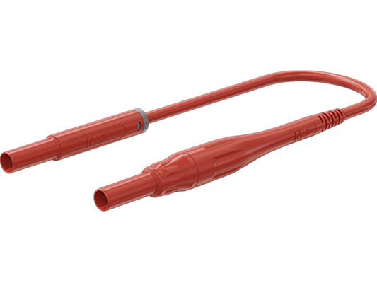 Test lead PVC SAK4N-F10-ILF f/fuse max 8A Ø4mm RED 100cm 1000V CATIV FUSE PURCHASED SEPARATELY