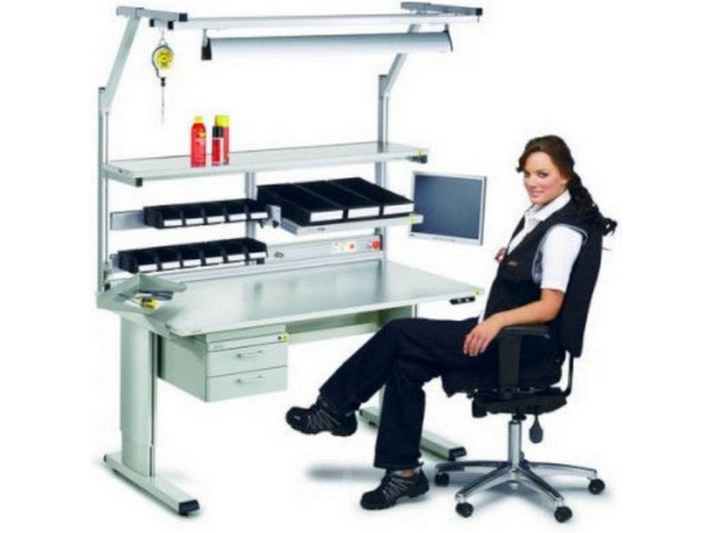 Tool and top light holder 1800mm; for TPH718 & 918 ESD