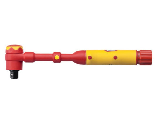 Wiha Torque ratchet wrench 3/8 5-25Nm 1000V insulated +/-4%