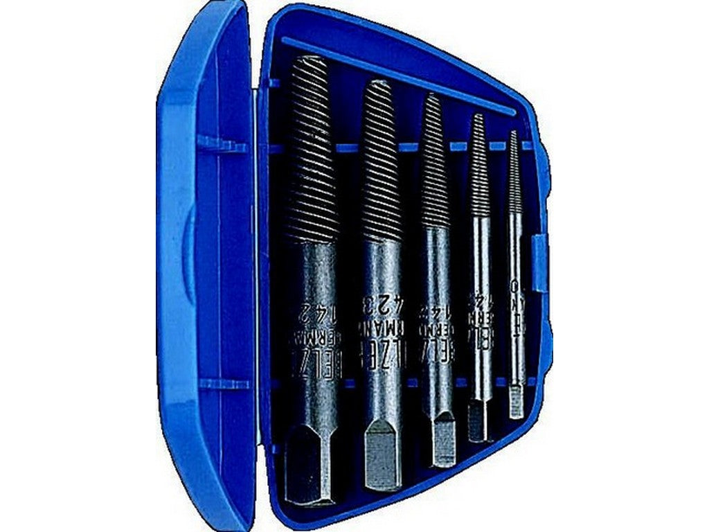 Screw extractor set w/5 pieces
