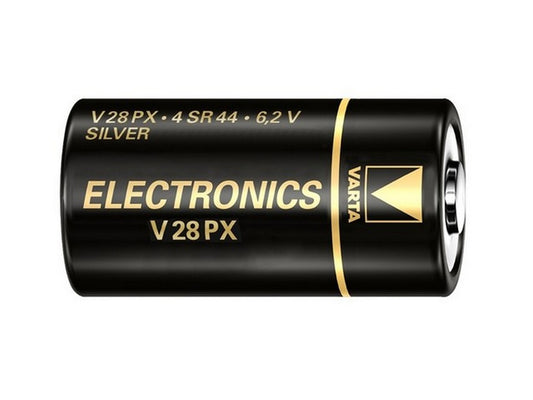 Varta batteri V28PX sølvoxid 6V; 145mAh; Ø13x25,2mm 4SR44