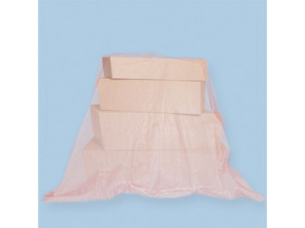 ESD Rulle 4800mm - 50m transparent/rosa