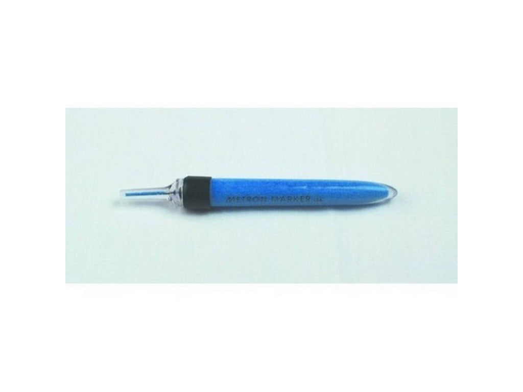 Permanent blue marker