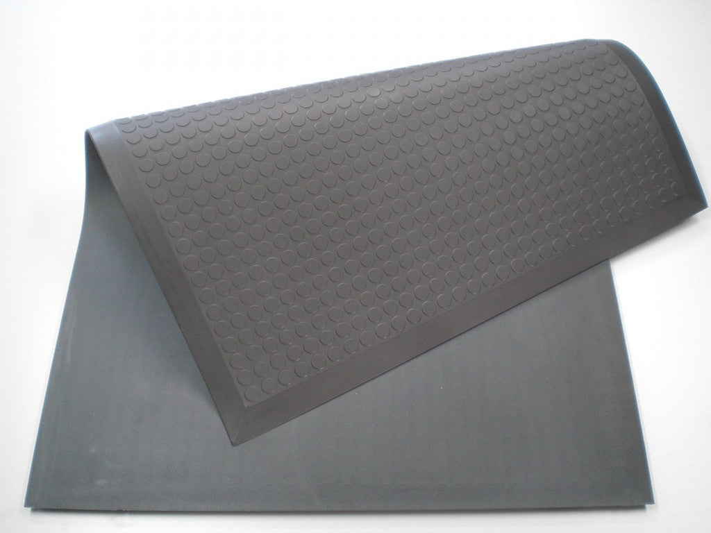 Standing mat with flat bubbles 90cmx2m beveled edges