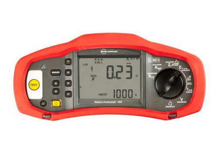 DEMO - Installation tester Telaris100 100V/250V/500V/1000V CATIII 500V/CATIV 300V