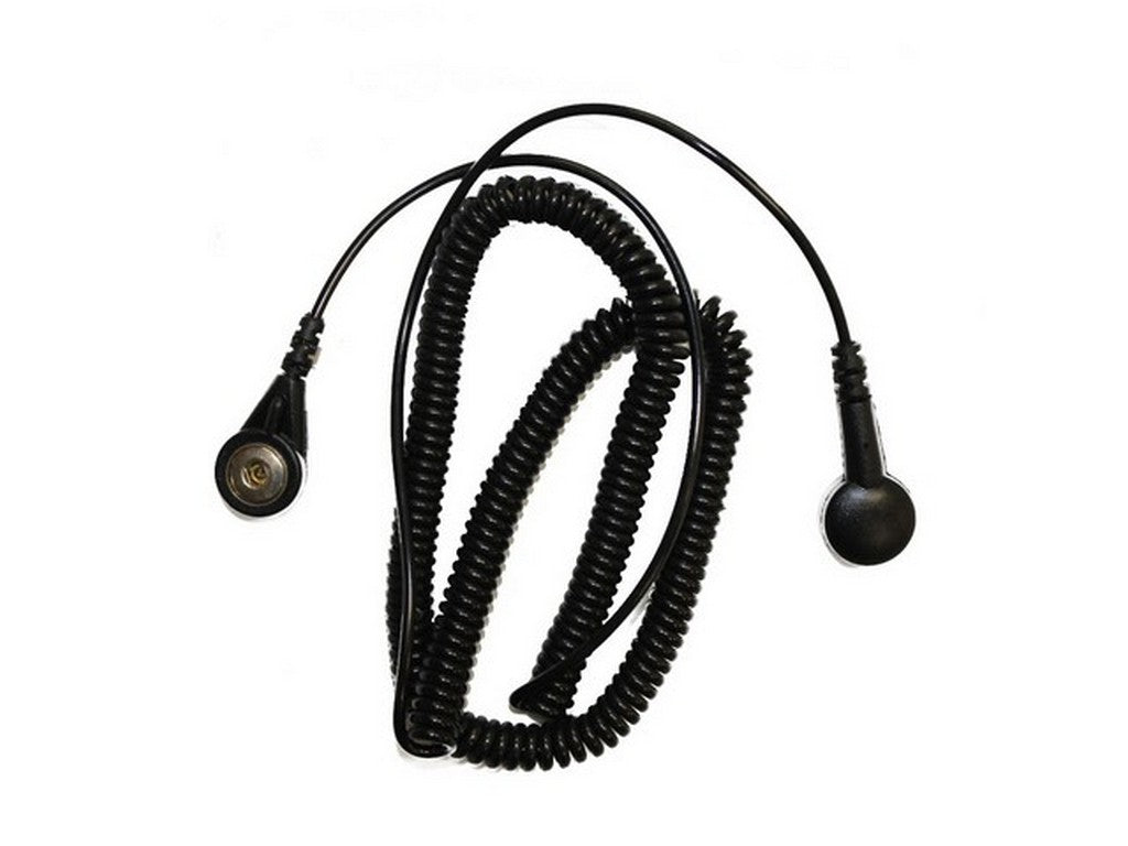 Spiral cable 3 mtr. Standard 4mm and 10mm female push button