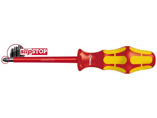 Screwdriver 1000V phillips PH2x100mm; w/slipSTOP