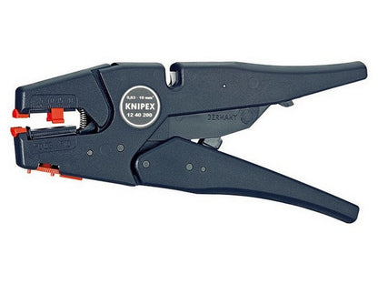 Knipex 12 40 200 selvjusterende afisoleringstang til ledninger fra 0,03 til 10 mm².