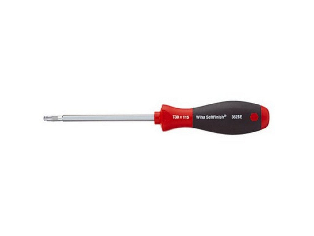 Screwdriver TX10 w/ball head 60mm blade SoftFinish handle