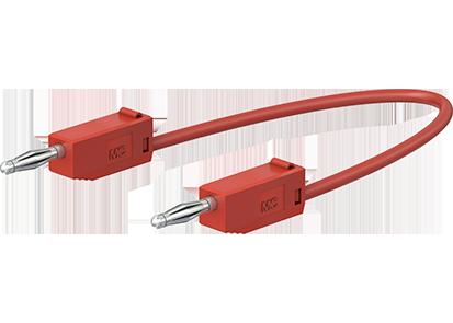 Prøveledn. 30cm LK205-X PVC rød