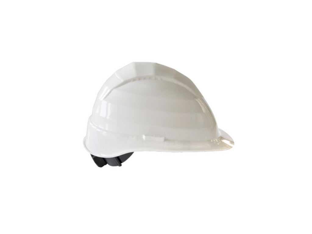 Safety helmet, white, 1000V (adjustment with screw)