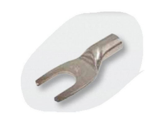 Fork cable lug Cu tinned 0.75mm-Ø4mm