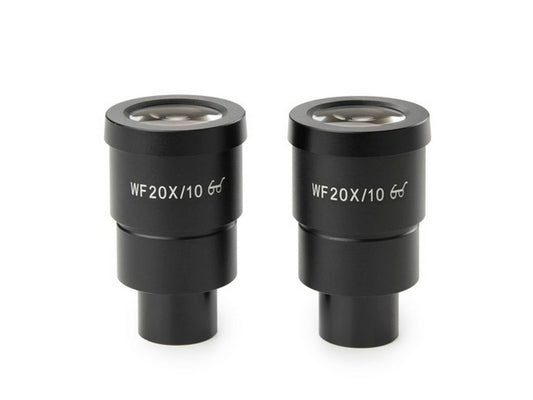 Pair HWF 20x/10 mm eyepiece  for StereoBlue