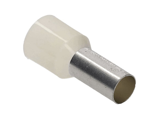 Terminal tube insulated 0.5mm2 - L8 white