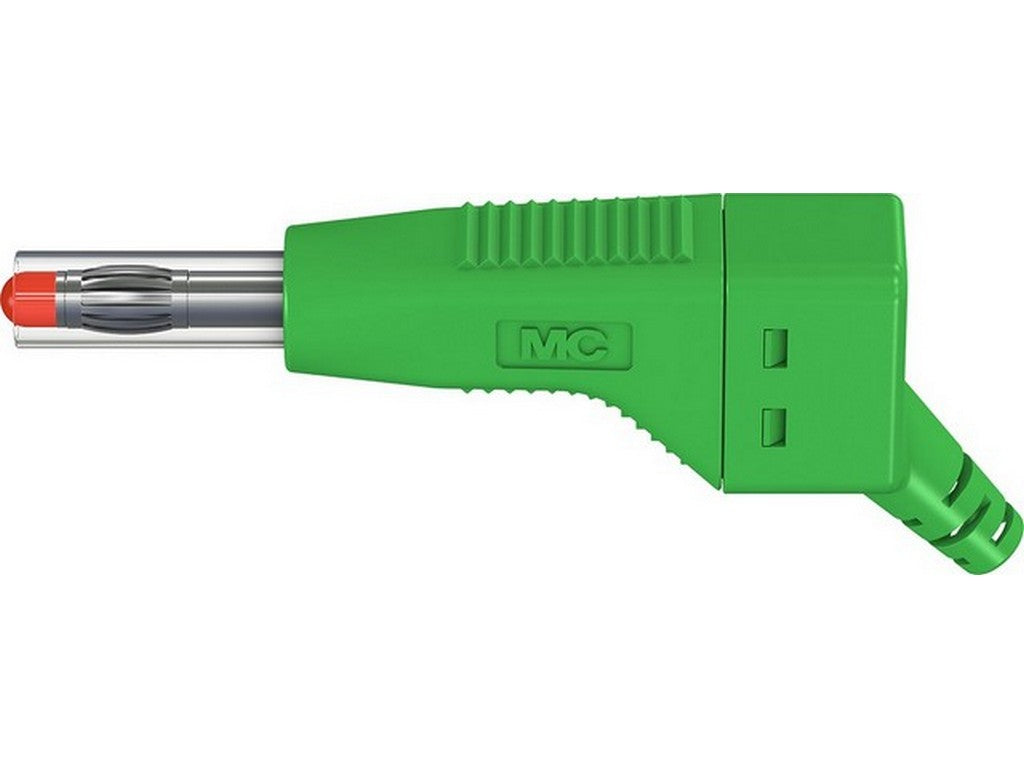 Stackable connector ZGL-425 4mm green