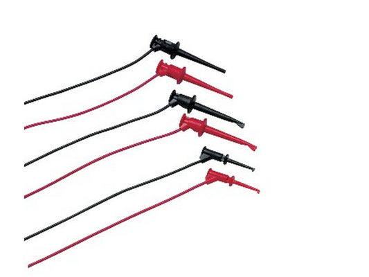 Test lead set w/mini and micro hook probes 30V AC / 60V DC 3A