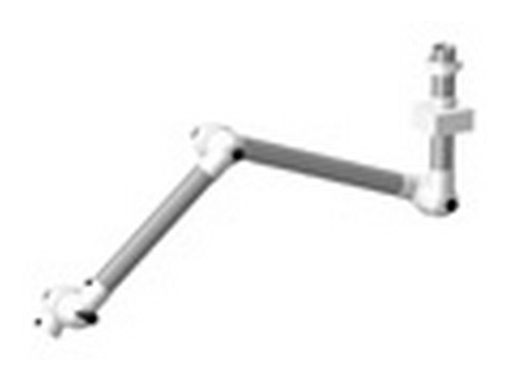 Suction arm 50mm 1080m white, wall/ceiling 3-joint