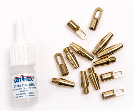 Service set for Kati-Blitz glue, eyelets, end pieces + assembly pieces