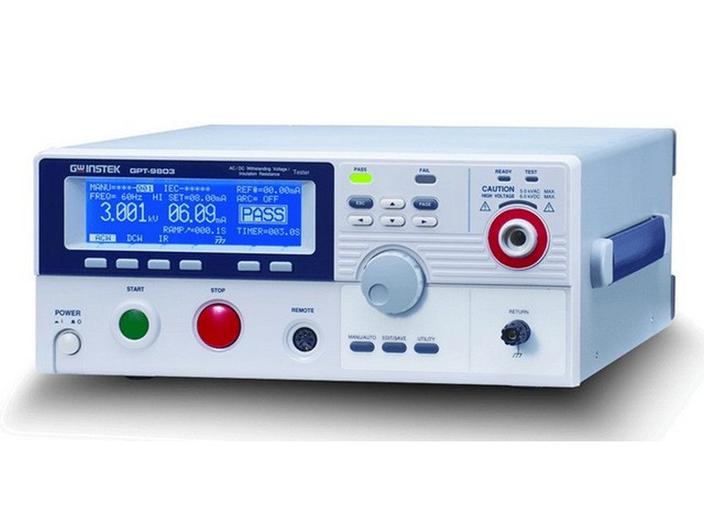 GW-Safety tester 5kV AC/6kV DC isolationstest 50-1000VDC 200VA AC