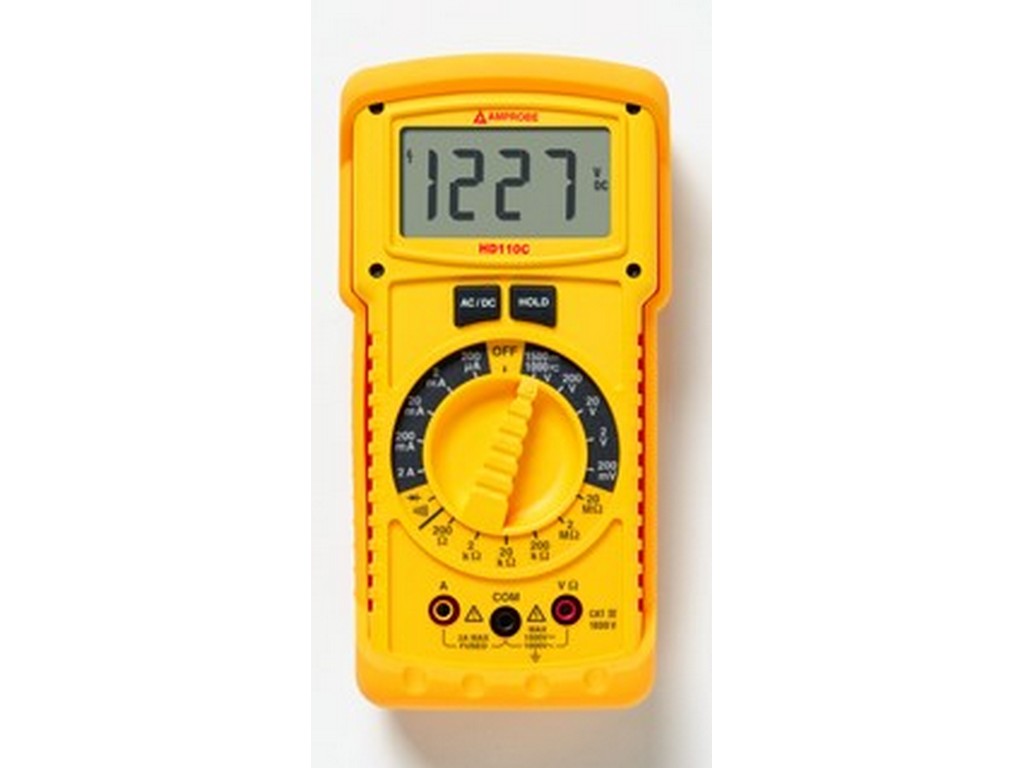 Digital multimeter 1500V DC/1000V AC
