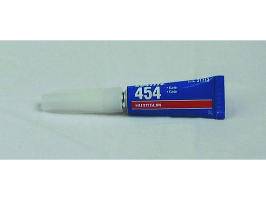 Loctite 454 hurtiglim gele 3g tube