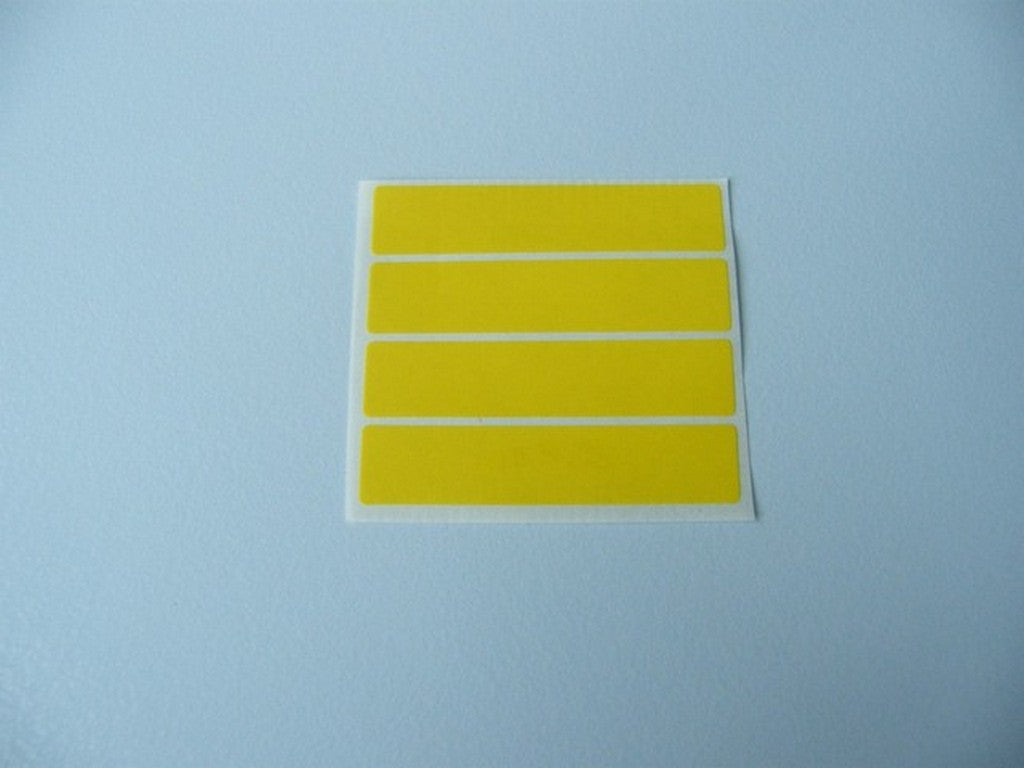 Splice M0316 yellow, 4 stripes 16 mm; 1 pack = 4000 pcs.