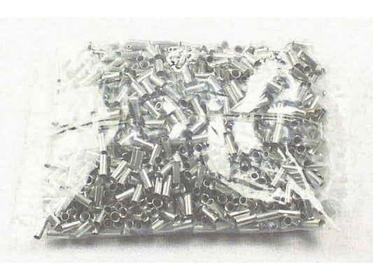 Terminal tube uninsulated 2.5mm-L7mm; bag w/1000pcs.