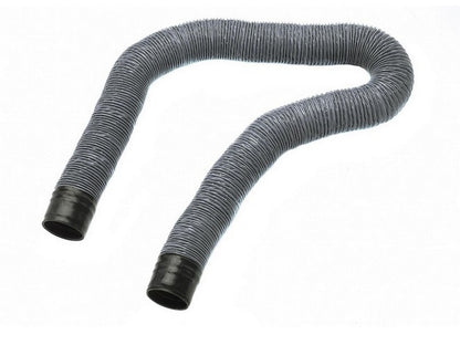 Ø60 extraction hose with quick couplings 0.5 mtr.