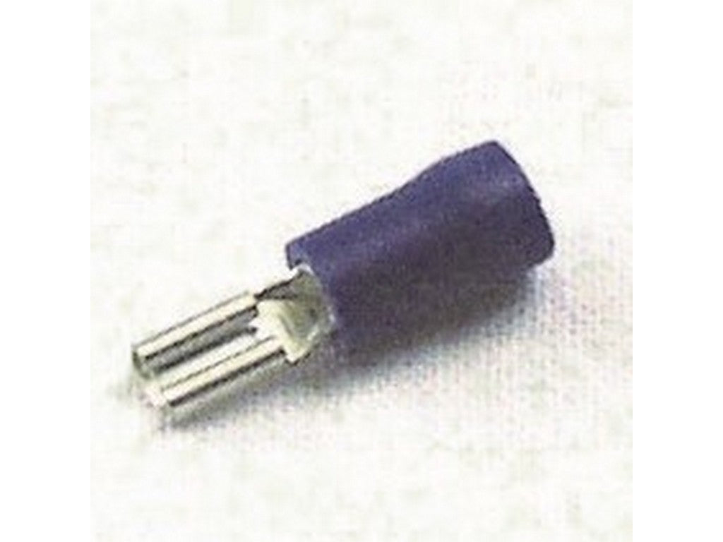 Flat connector insulated female blue 1.5-2.5mm-2.8x0.8mm