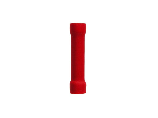 Crimp sleeve insulated red 0.5-1.5mm PVC