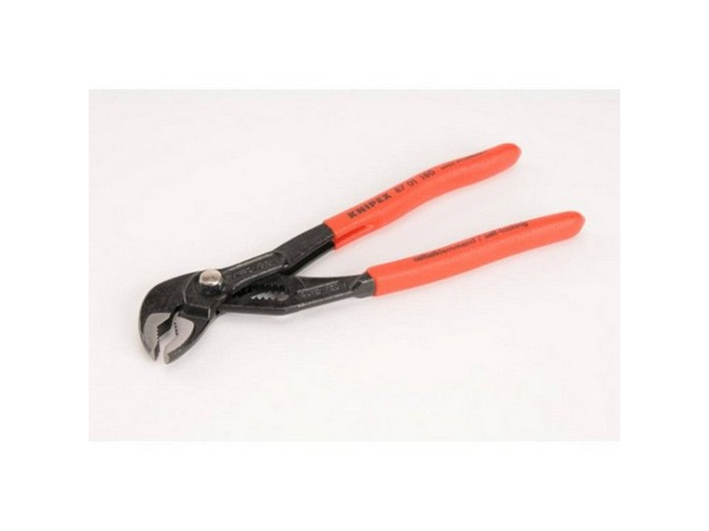 Cobra water pump pliers polished 180mm; w/PVC on handle